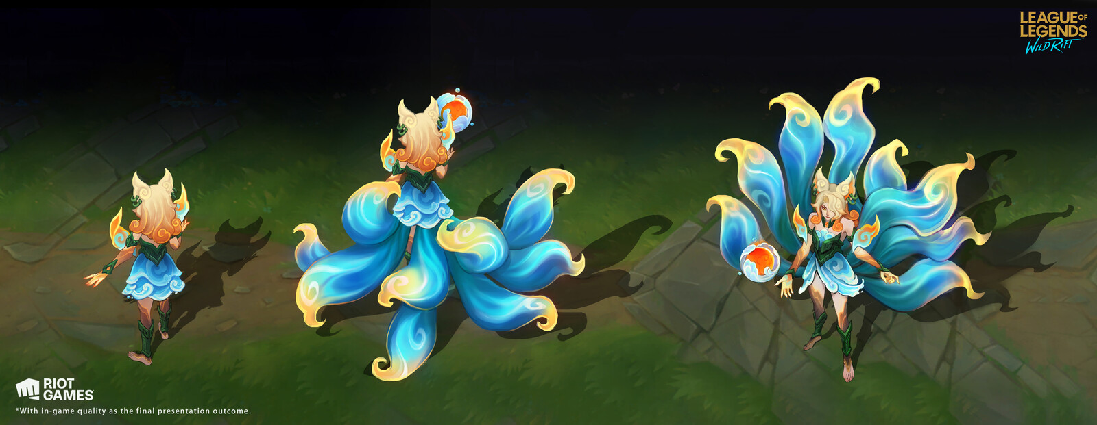 League of Legends Wild Rift - Shan Hai Scrolls Ahri