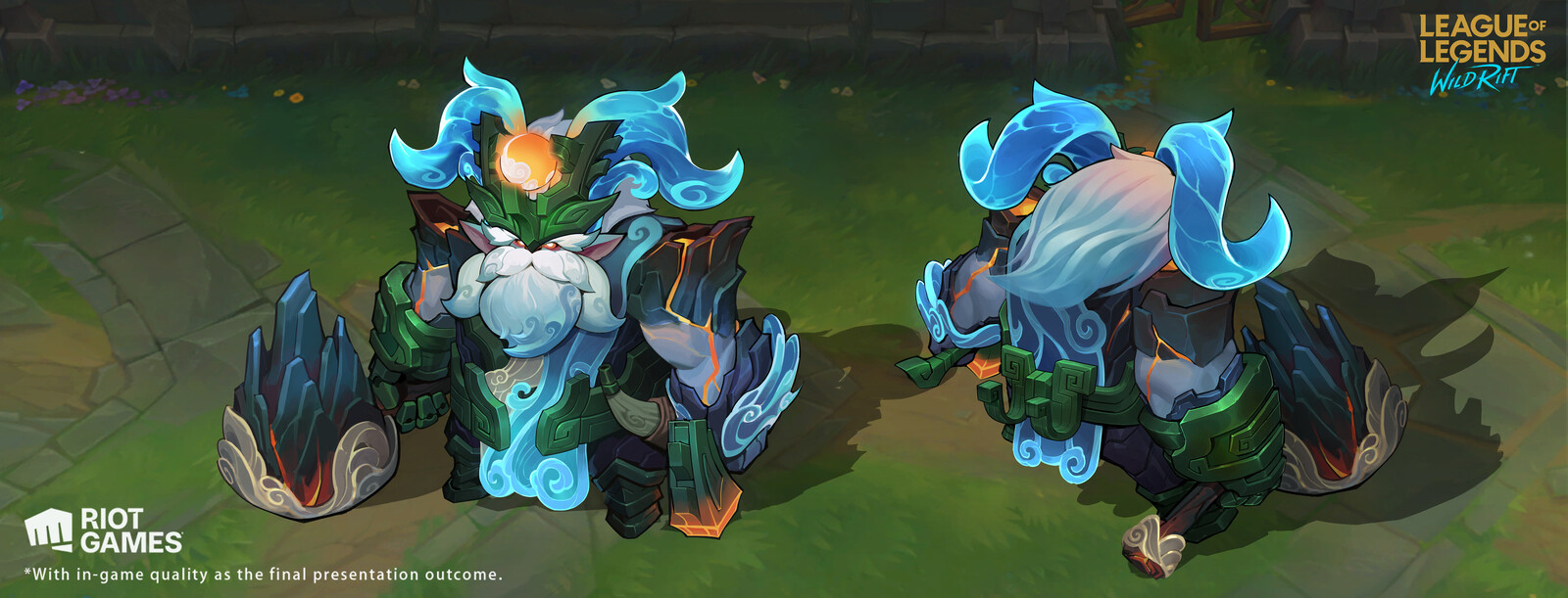League of Legends Wild Rift - Shan Hai Scrolls Ornn