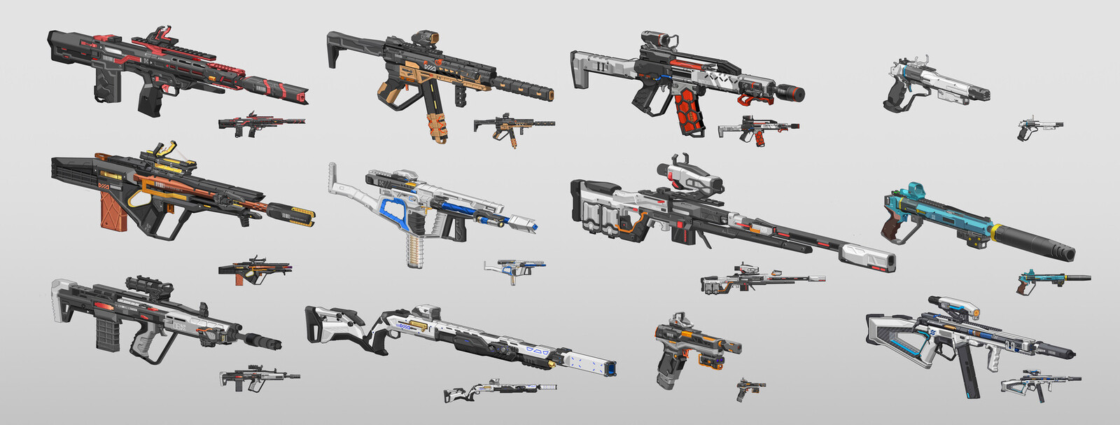 Snowbreak Containment Zone - Weapons 1