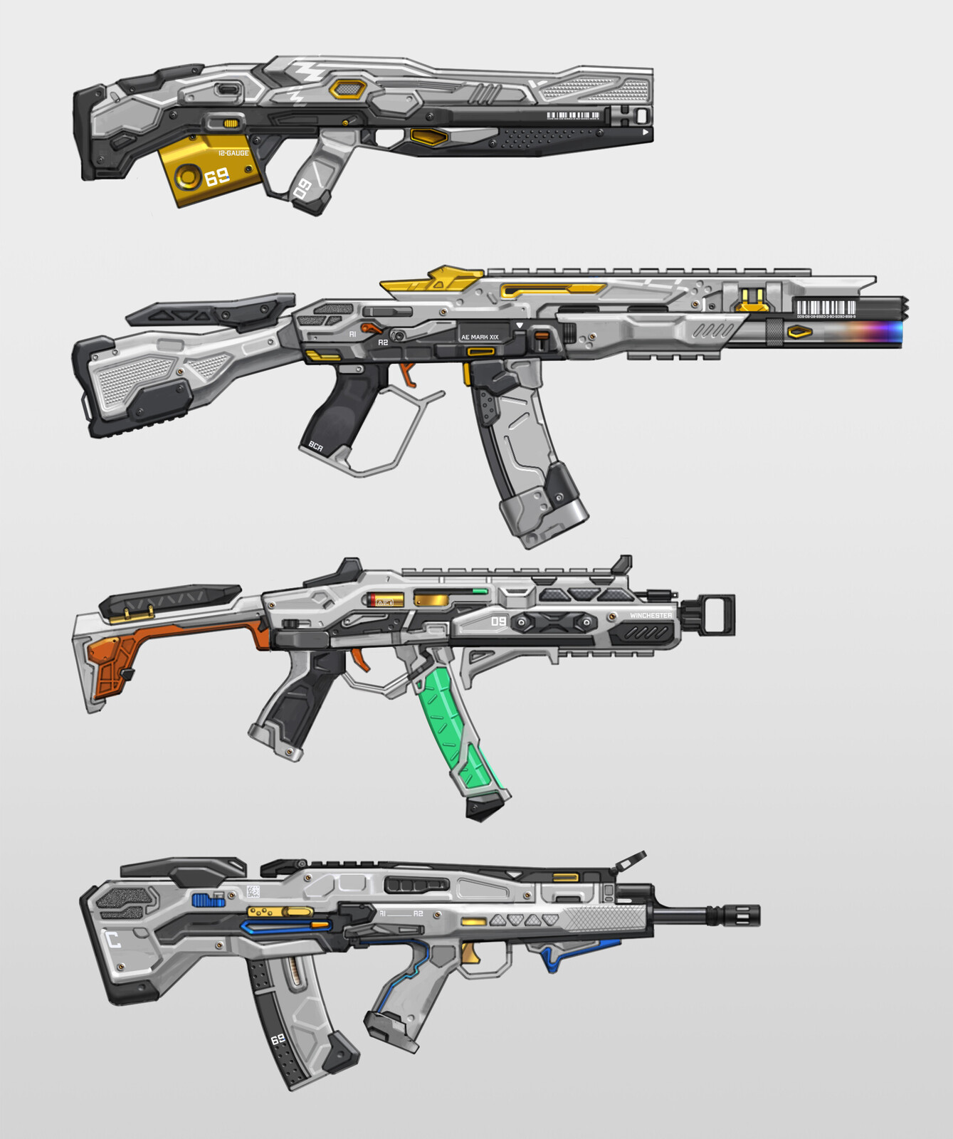 Snowbreak Containment Zone - Weapons 7
